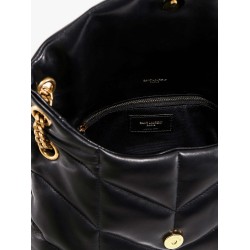 Loulou Puffer matelassé leather crossbody bag