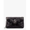Puffer matelassé leather crossbody bag