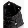 Puffer matelassé leather crossbody bag