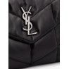 Puffer matelassé leather crossbody bag
