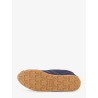 Nylon and suede sneakers