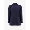 Double-breasted virgin wool blazer
