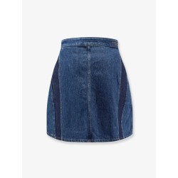 Cocoon denim blue mini skirt