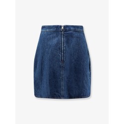 Cocoon denim blue mini skirt