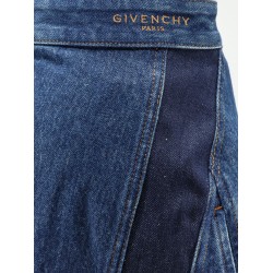 Cocoon denim blue mini skirt