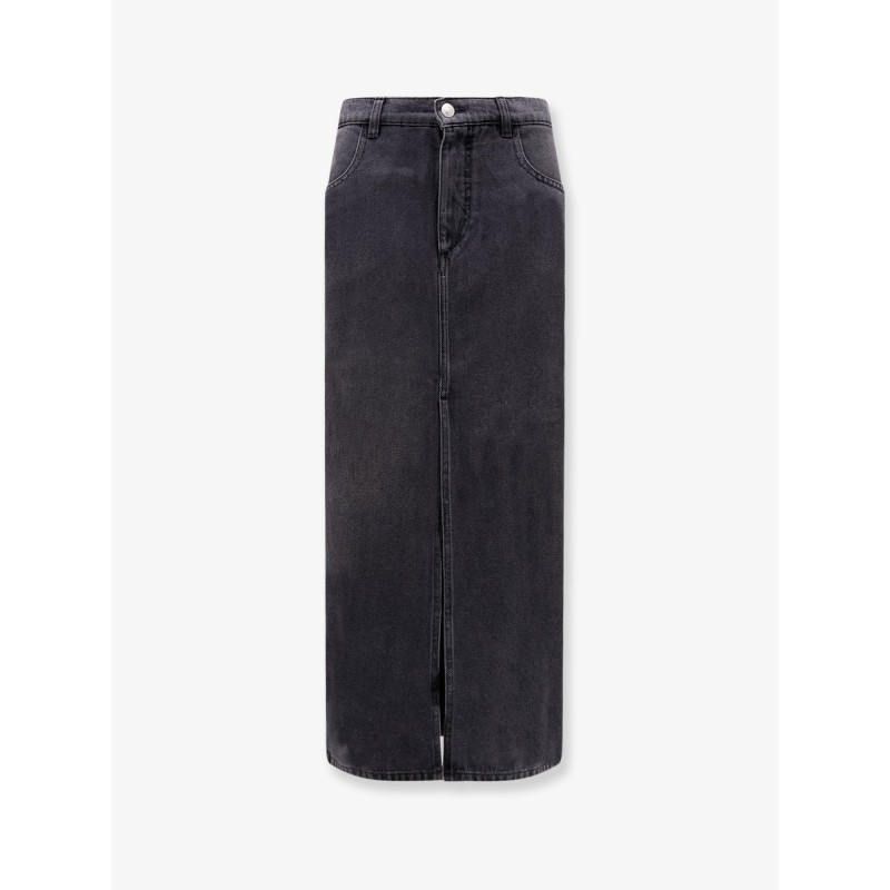 Faharia black denim skirt