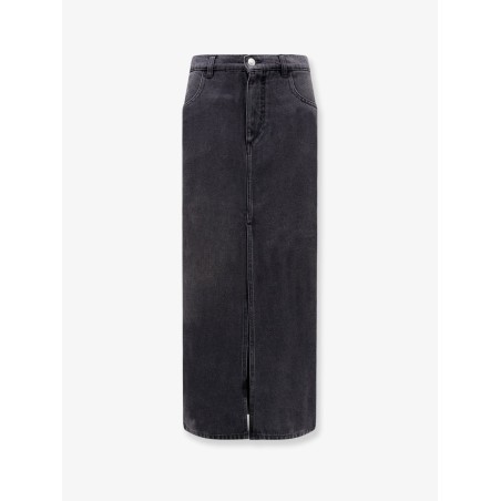 Faharia black denim skirt