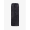 Faharia black denim skirt