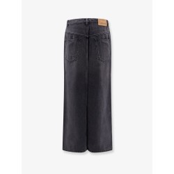 Faharia black denim skirt