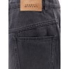 Faharia black denim skirt