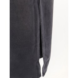 Faharia black denim skirt