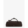 Teckel Clutch suede handbag