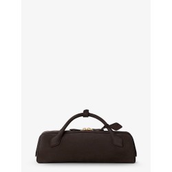 Teckel Clutch suede handbag