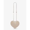 Le Coeur suede and leather crossbody bag
