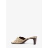 GG fabric sandals with logo on the front