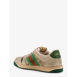 Screener GG low-top vintage leather sneakers