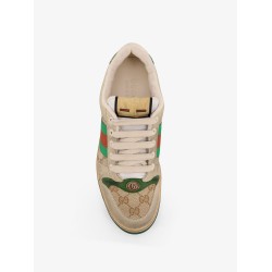 Screener GG low-top vintage leather sneakers