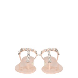 GOLDIE CRYSTAL JELLY SANDALS