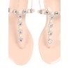 GOLDIE CRYSTAL JELLY SANDALS
