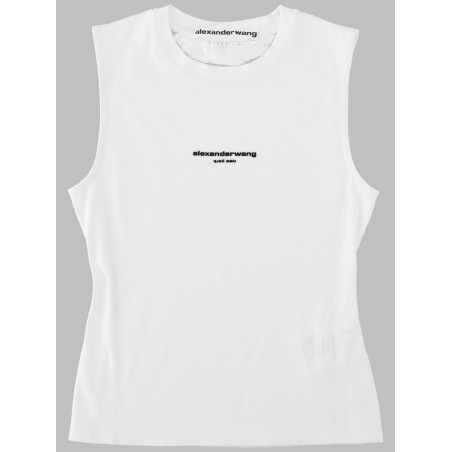 TANK TOP IN COTONE STRETCH
