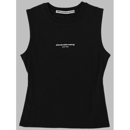 TANK TOP IN COTONE STRETCH