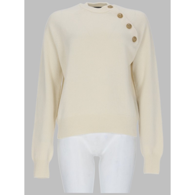 MAGLIA CON BOTTONI GIOIELLO
