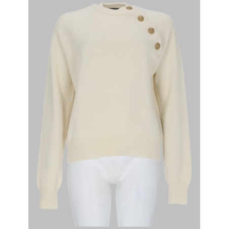 MAGLIA CON BOTTONI GIOIELLO
