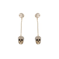 ORECCHINI PENDENTI "SKULL"