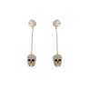 ORECCHINI PENDENTI "SKULL"