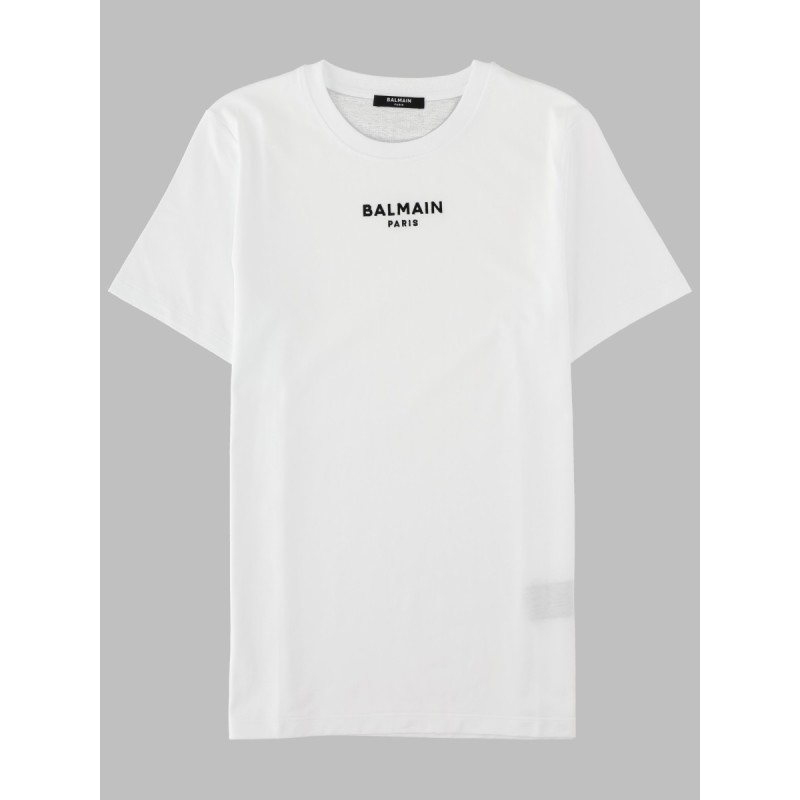T-SHIRT CON LOGO RICAMATO