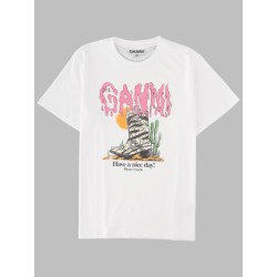 T-SHIRT "WESTERN ZEBRA BOOT"