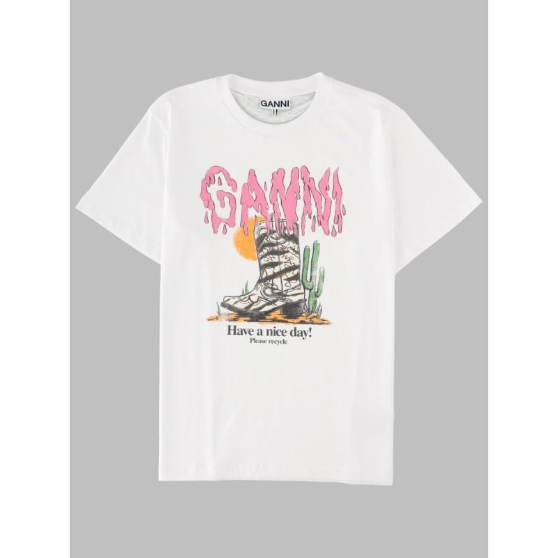 T-SHIRT "WESTERN ZEBRA BOOT"