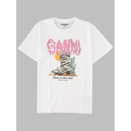 T-SHIRT "WESTERN ZEBRA BOOT"