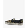LX Classic Slip-On 98 canvas and leather sneakers with all-over metal beads