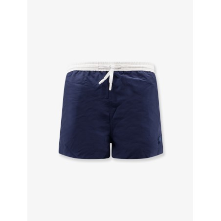 Nylon swimsuit with tone-on-tone logo
