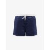 Nylon swimsuit with tone-on-tone logo