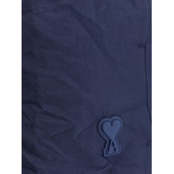 Nylon swimsuit with tone-on-tone logo
