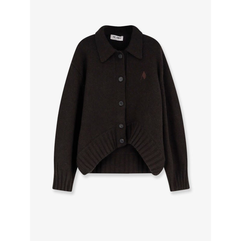 Virgin wool and cashmere blend cardigan