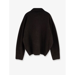 Virgin wool and cashmere blend cardigan