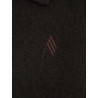 Virgin wool and cashmere blend cardigan