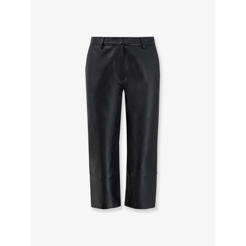 Lior Capri leather trousers
