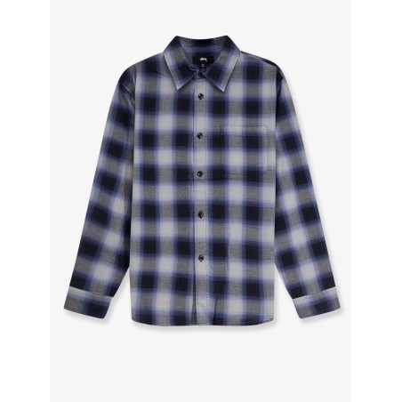 Beach Ombre Plaid madras cotton shirt