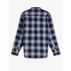 Beach Ombre Plaid madras cotton shirt