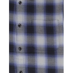 Beach Ombre Plaid madras cotton shirt
