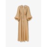 Mahon long silk dress