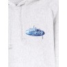 Wave Oval hooded sweatshirt
