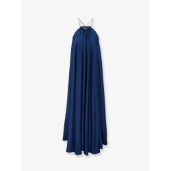 Aster long silk dress