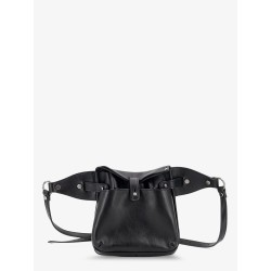 Leather shoulder bag