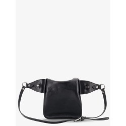 Leather shoulder bag