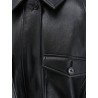 Kelia faux leather trench